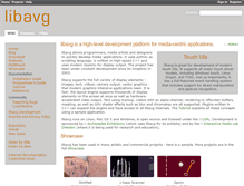 Tablet Screenshot of libavg.de